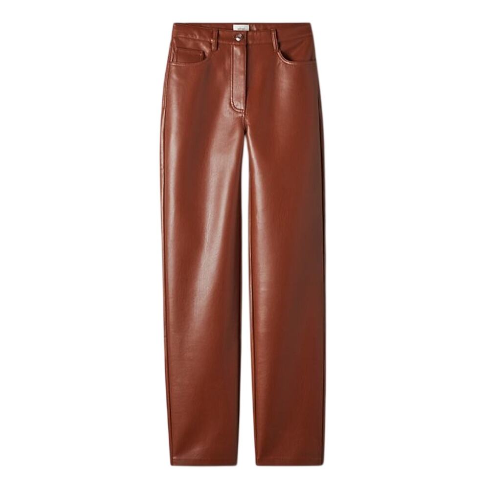 Wilfred Classic Cognac Melina Pants Size 4